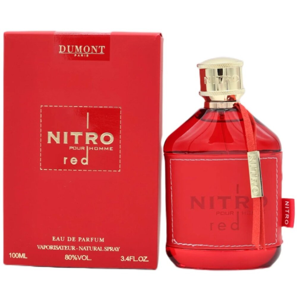 Nitro Red Eau de Parfum by Dumont 3.4 oz